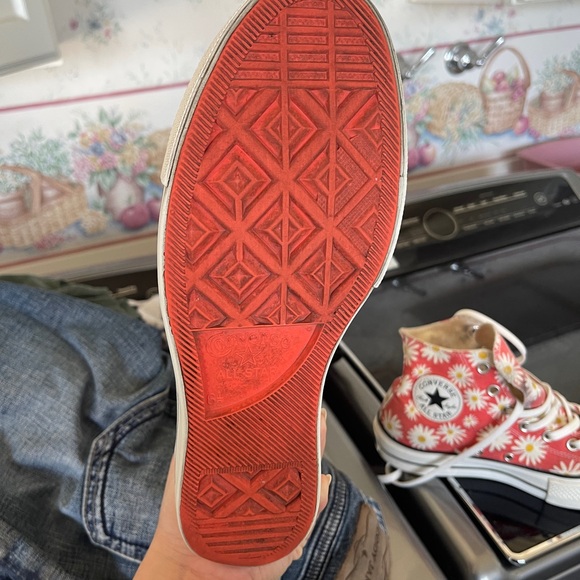 Daisy Converse Chuck Taylor Platform High Tops - Picture 12 of 14